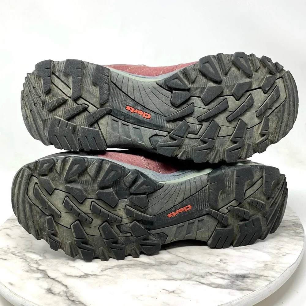 Clorts HKM-822E Suede Trail Hiking Boots 9.5/41 Waterproof Membrane Activewear - Picture 8 of 16